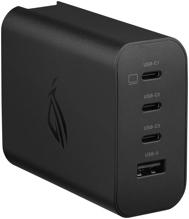 ASUS ROG 140W USB-C GaN Universal Negro Corriente alterna Carga rápida Interior
