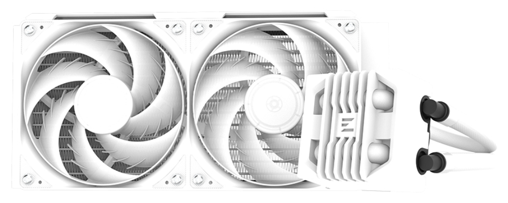 Zalman ALPHA2 SE A24 Procesador Ventilador 12 cm Blanco 1 pieza(s)