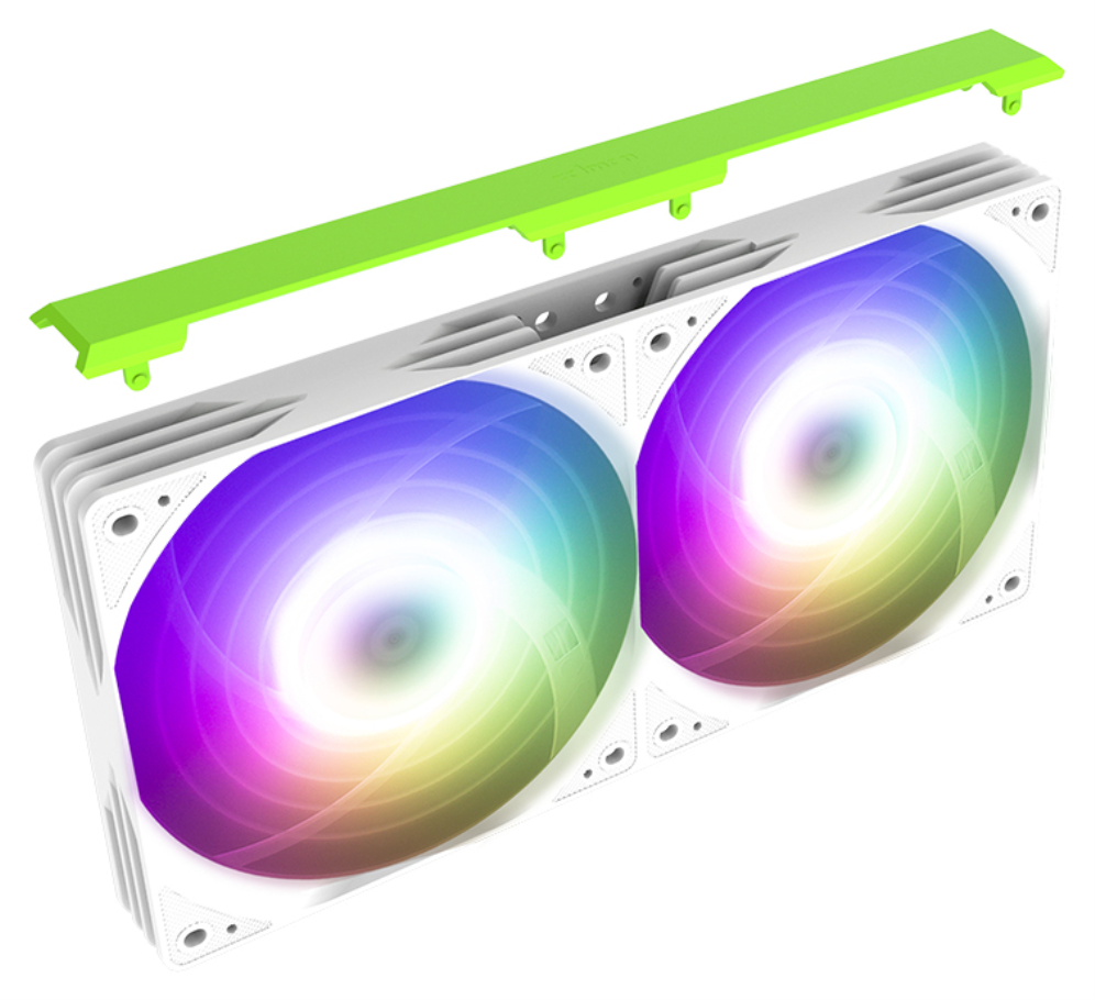 Zalman ALPHA2 SE A24 Procesador Ventilador 12 cm Blanco 1 pieza(s)