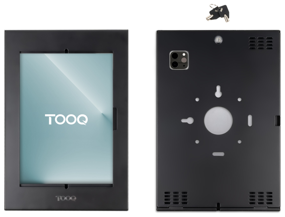 TooQ Marco Antirrobo para Tablets de 11”, Negro