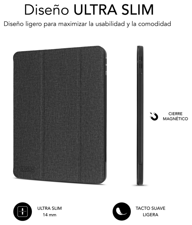 SUBBLIM Funda Tablet Shock Case iPad Pro 11” 2021/20/18 Negro