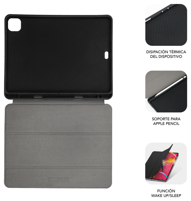 SUBBLIM Funda Tablet Shock Case iPad Pro 11” 2021/20/18 Negro