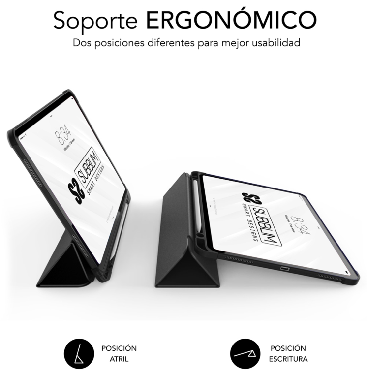 SUBBLIM Funda Tablet Shock Case iPad Pro 11” 2021/20/18 Negro