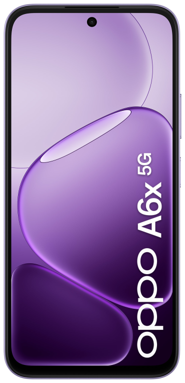 OPPO A6x 5G 17,1 cm (6.75") SIM doble Android 15 USB Tipo C 6 GB 256 GB 6100 mAh Violeta