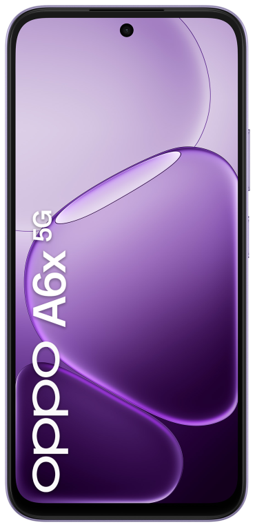 OPPO A6x 5G 17,1 cm (6.75") SIM doble Android 15 USB Tipo C 6 GB 256 GB 6100 mAh Violeta