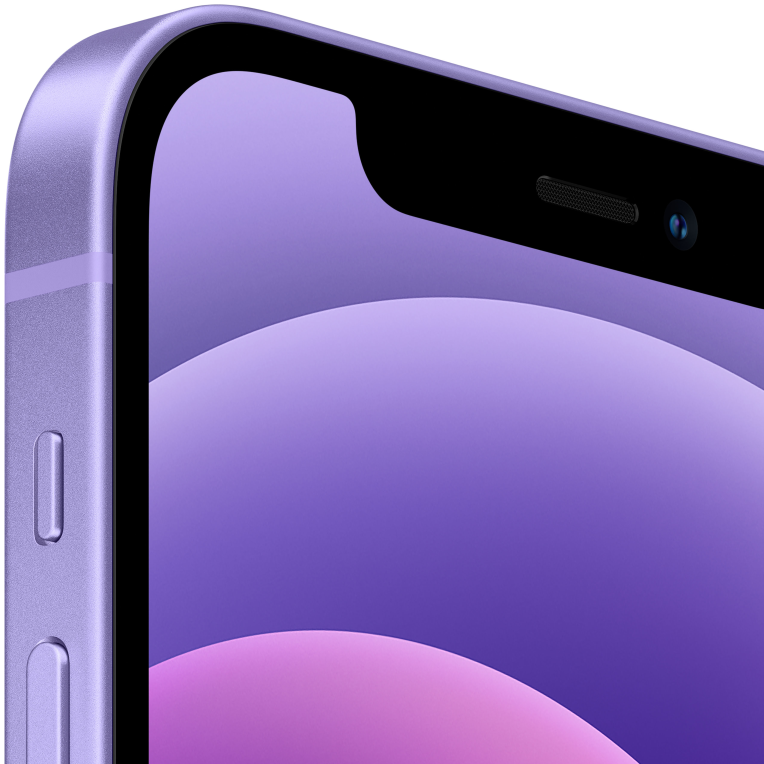 Apple iPhone 12 15,5 cm (6.1") SIM doble iOS 14 5G 64 GB Púrpura