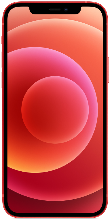 Apple iPhone 12 15,5 cm (6.1") SIM doble iOS 14 5G 64 GB Rojo