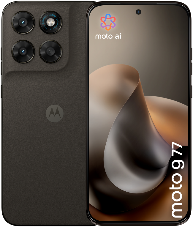 Motorola moto g77 17,3 cm (6.8") Ranura híbrida Dual SIM Android 16.0 5G USB Tipo C 8 GB 512 GB 5200 mAh Negro