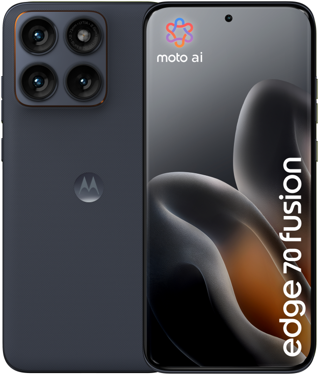 Motorola edge 70 fusion 17,2 cm (6.78") SIM doble Android 16.0 5G USB Tipo C 8 GB 256 GB 5200 mAh Negro