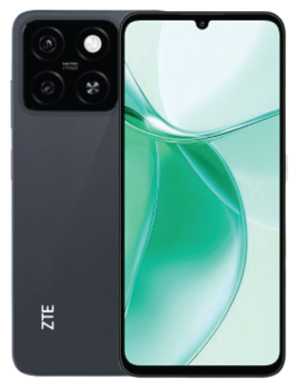 ZTE Blade A55 17,1 cm (6.75") SIM doble 4G USB Tipo C 4 GB 128 GB 5000 mAh Negro