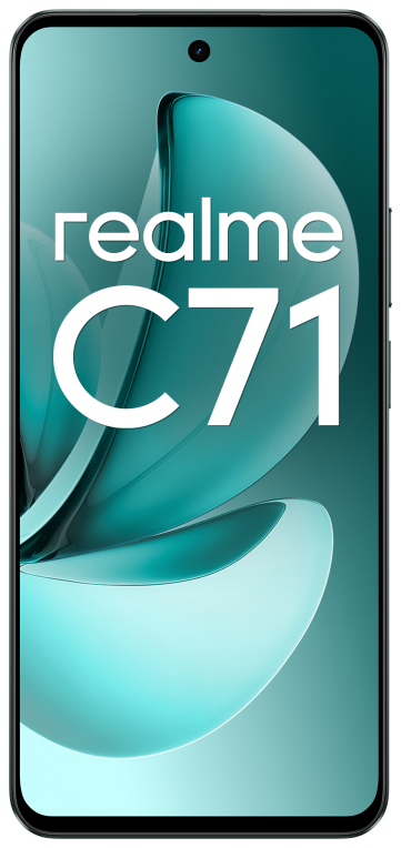 realme C71 16,9 cm (6.67") SIM doble Android 15 4G USB Tipo C 4 GB 256 GB 6000 mAh Verde