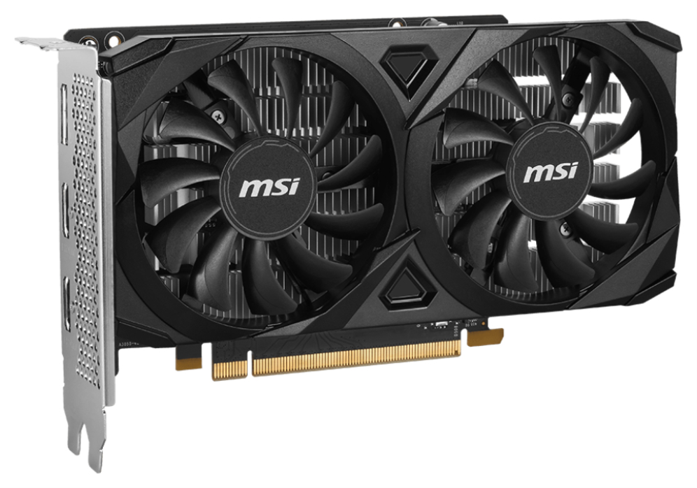 MSI VENTUS GeForce RTX 3050 2X E 6G OC NVIDIA 6 GB GDDR6