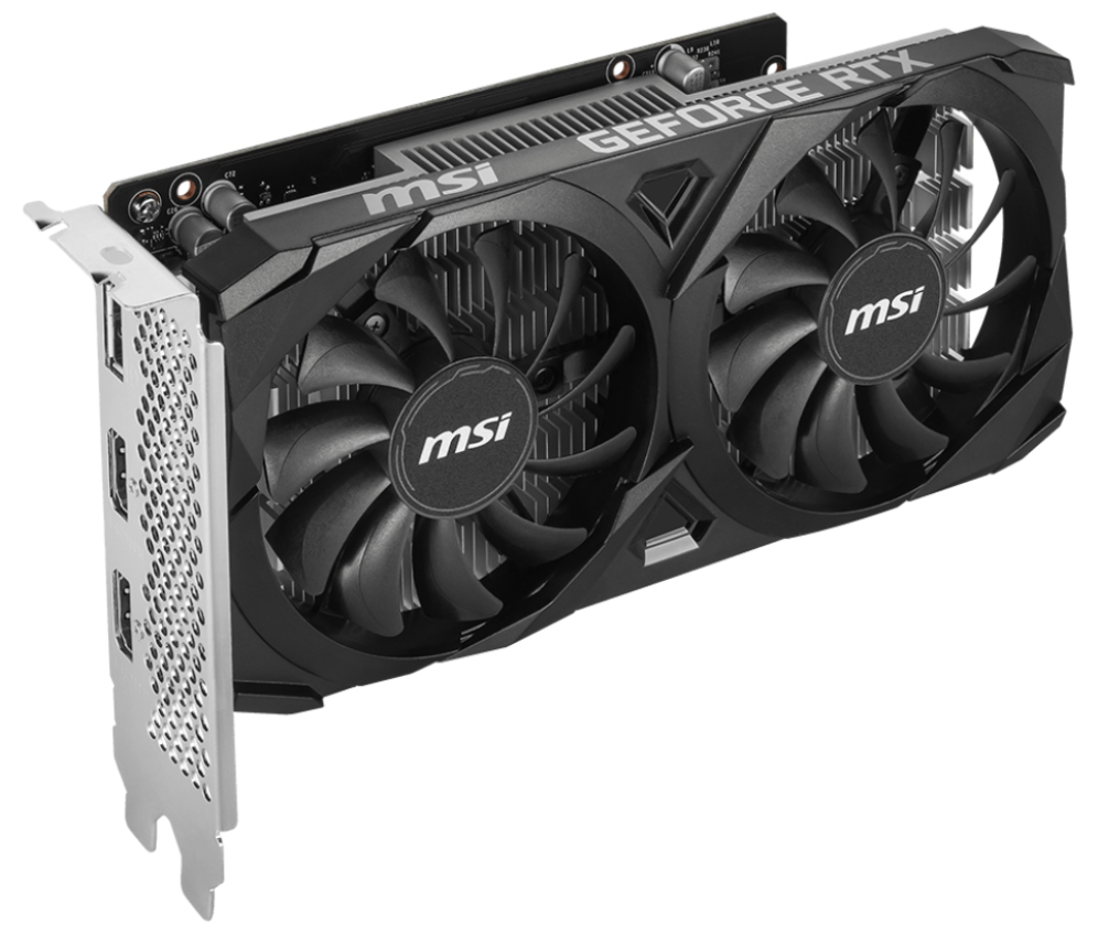 MSI VENTUS GeForce RTX 3050 2X E 6G OC NVIDIA 6 GB GDDR6