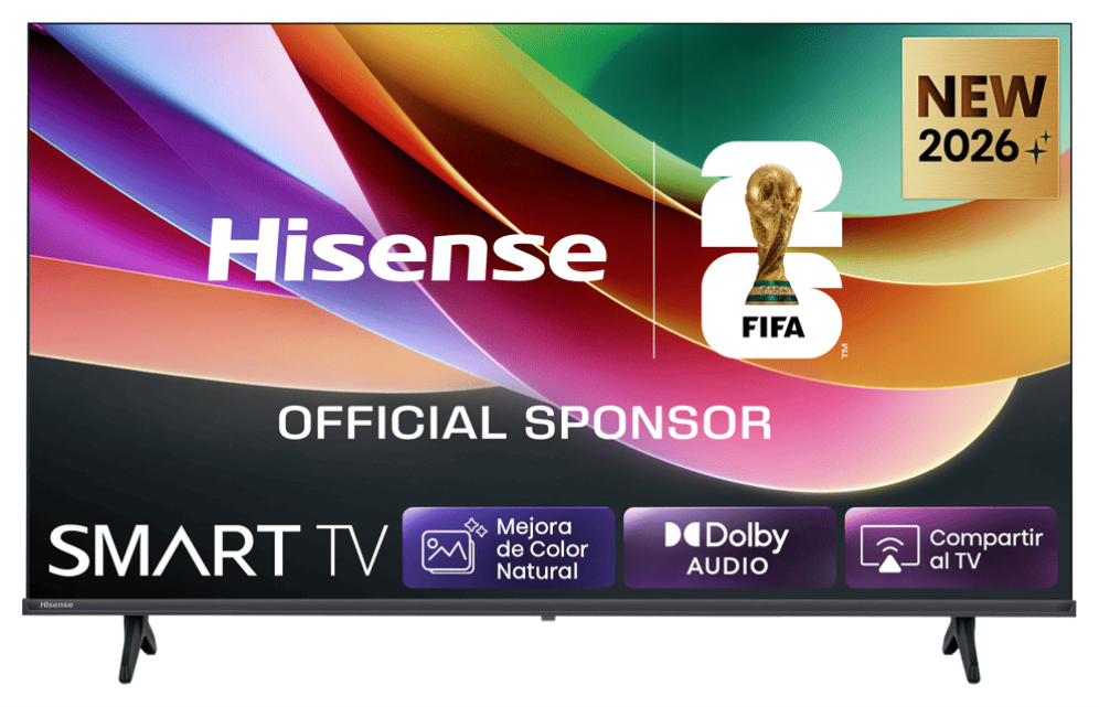 Hisense 40A4S 101,6 cm (40") Full HD Smart TV Wifi Negro 200 cd / m²