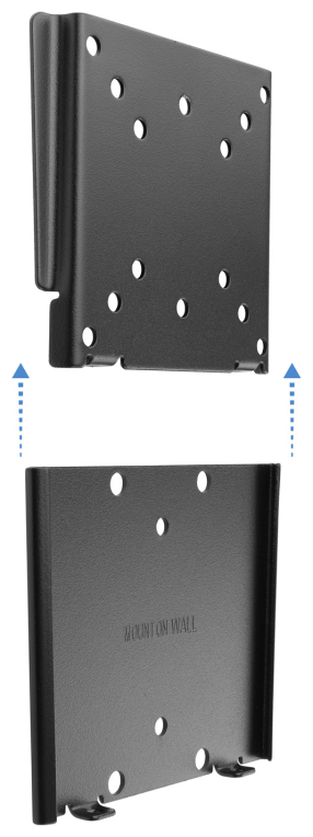 TooQ LP1023F-B soporte para TV 58,4 cm (23")