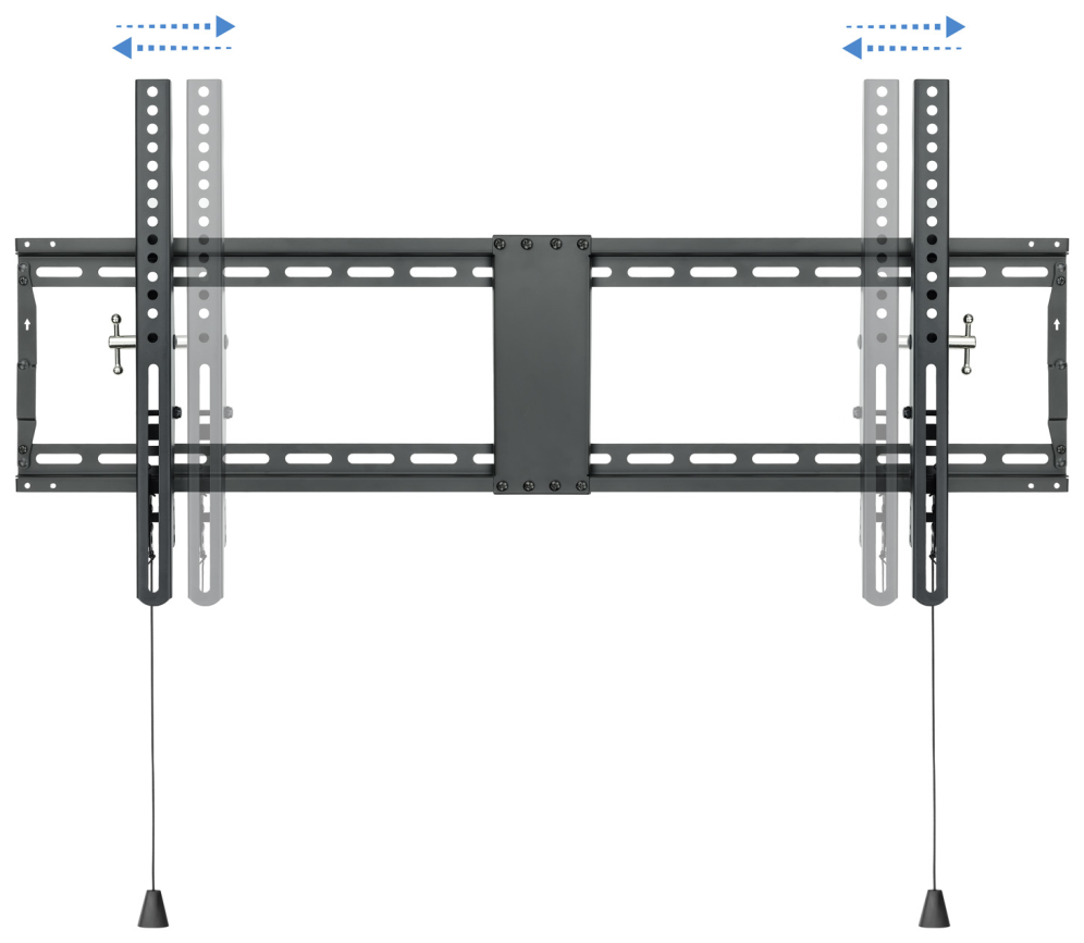 TooQ LP4391T-B soporte para TV 2,29 m (90") Negro