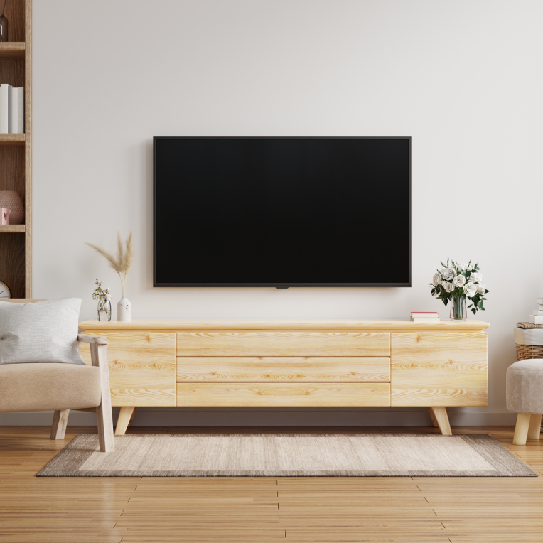 TooQ LP1080F-B soporte para TV 2,03 m (80") Negro