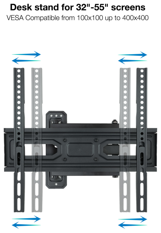 TooQ Soporte de pared para pantallas 32”- 55”