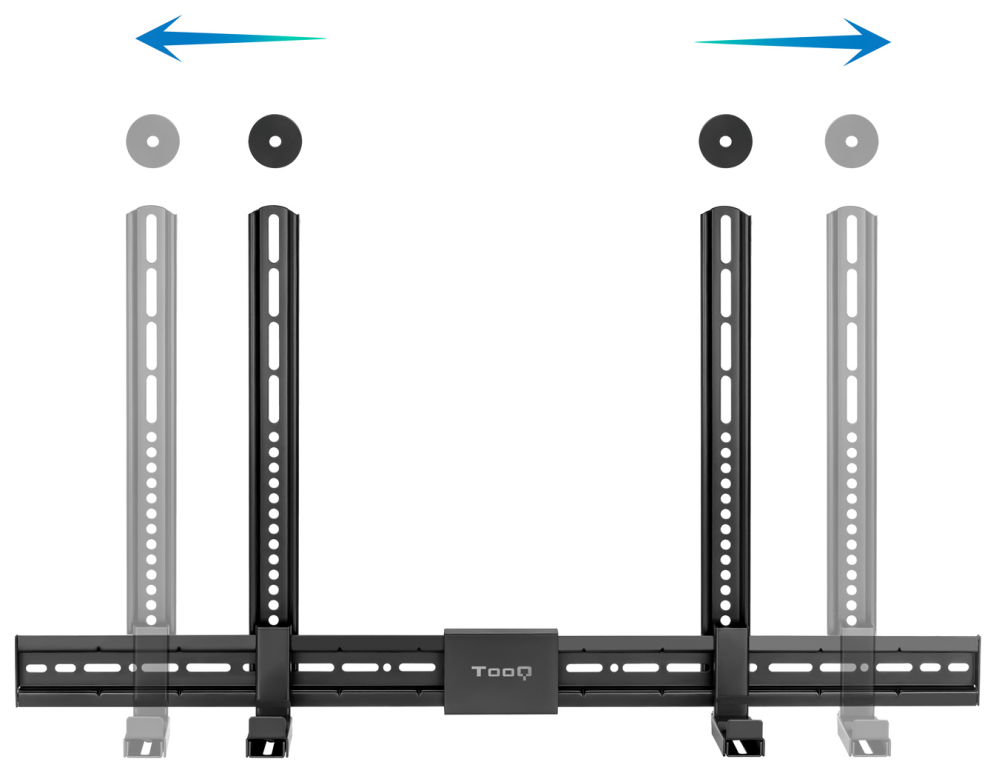 TooQ TQSBM-01 kit de montaje Negro