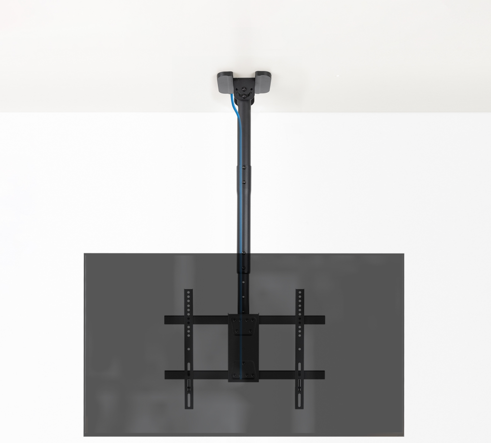 TooQ Soporte de Techo para Pantallas 32"-75", Negro
