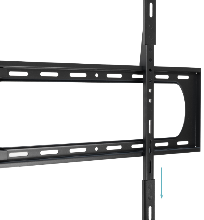 TooQ Soporte Fijo de Pared para Pantallas 37”-140”, Negro