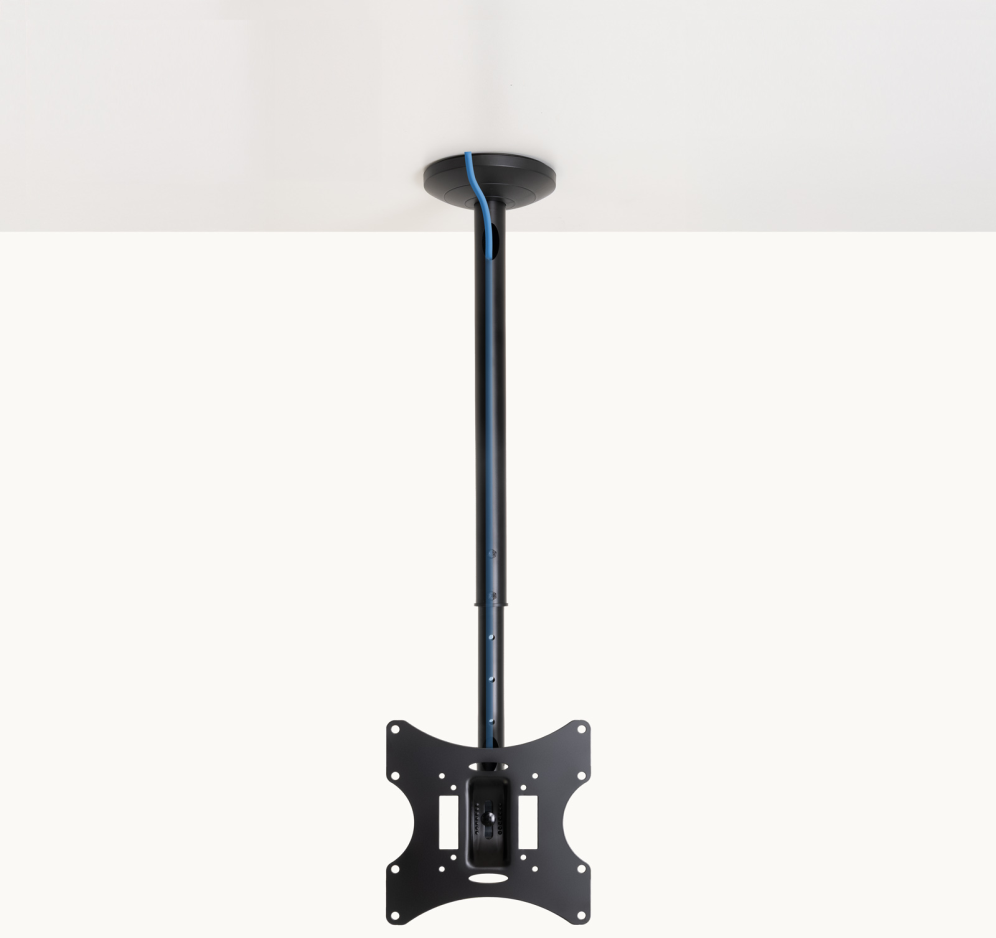 TooQ Soporte de Techo para pantallas 23”-42”, Negro