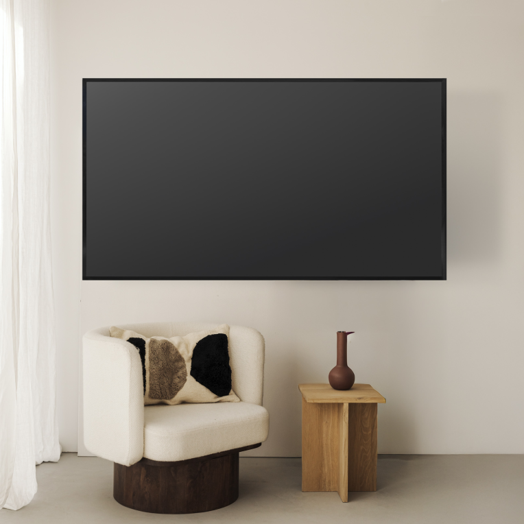 TooQ Soporte Fijo de pared para pantallas 37"- 80", Negro