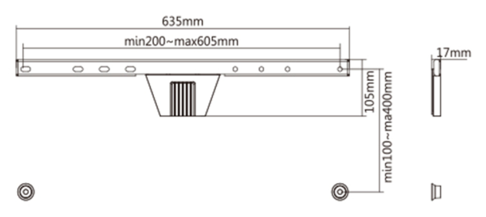 Gembird WM-S80F-01 soporte para TV 2,03 m (80") Negro
