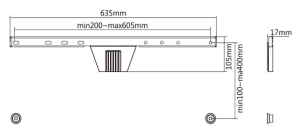 Gembird WM-S80F-01 soporte para TV 2,03 m (80") Negro