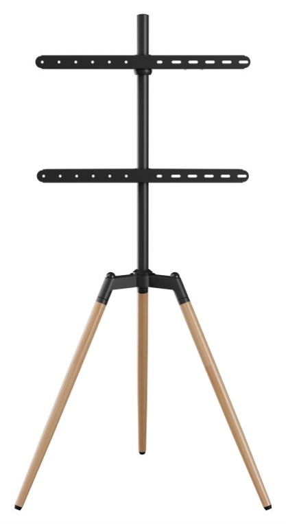Gembird TVS-65S-01 soporte para TV 165,1 cm (65") Negro, Madera