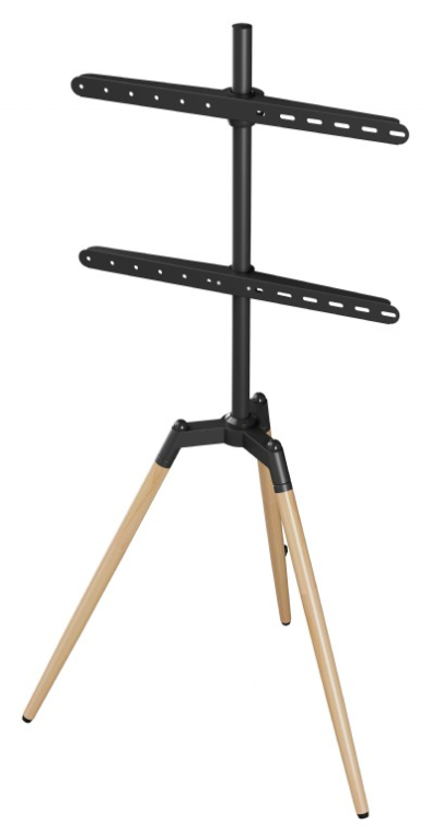 Gembird TVS-65S-01 soporte para TV 165,1 cm (65") Negro, Madera