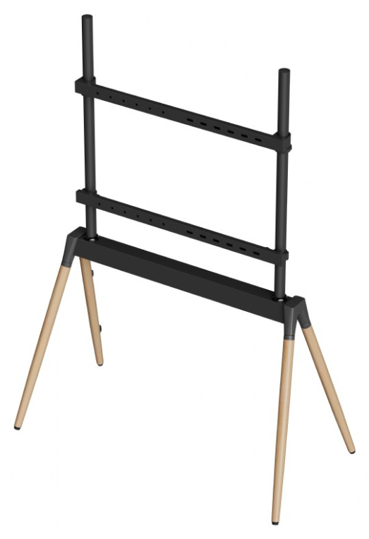 Gembird TVS-86F-01-BK soporte para TV 2,18 m (86") Negro, Madera
