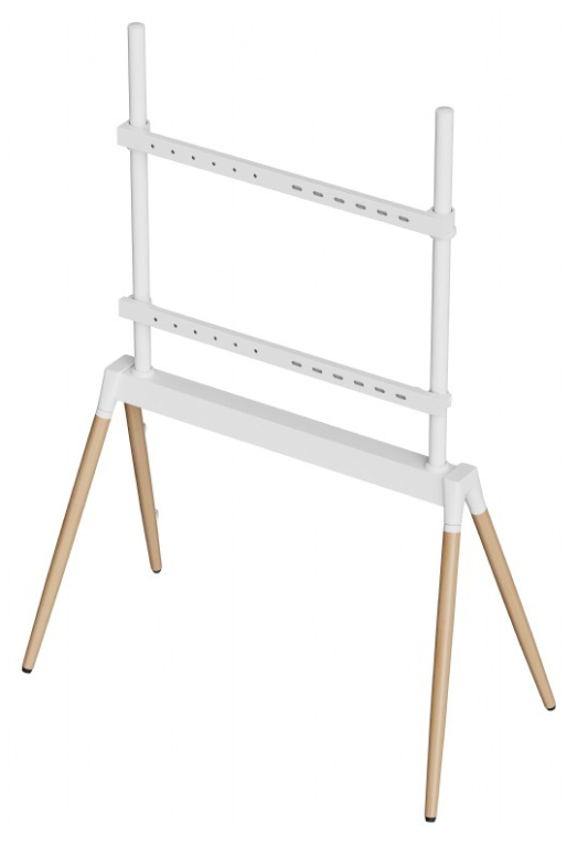 Gembird TVS-86F-01-W soporte para TV 2,18 m (86") Blanco, Madera