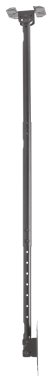 AISENS Soporte de techo giratorio, inclinable, extensible para monitor/TV 50kg de 23”-43”, Negro