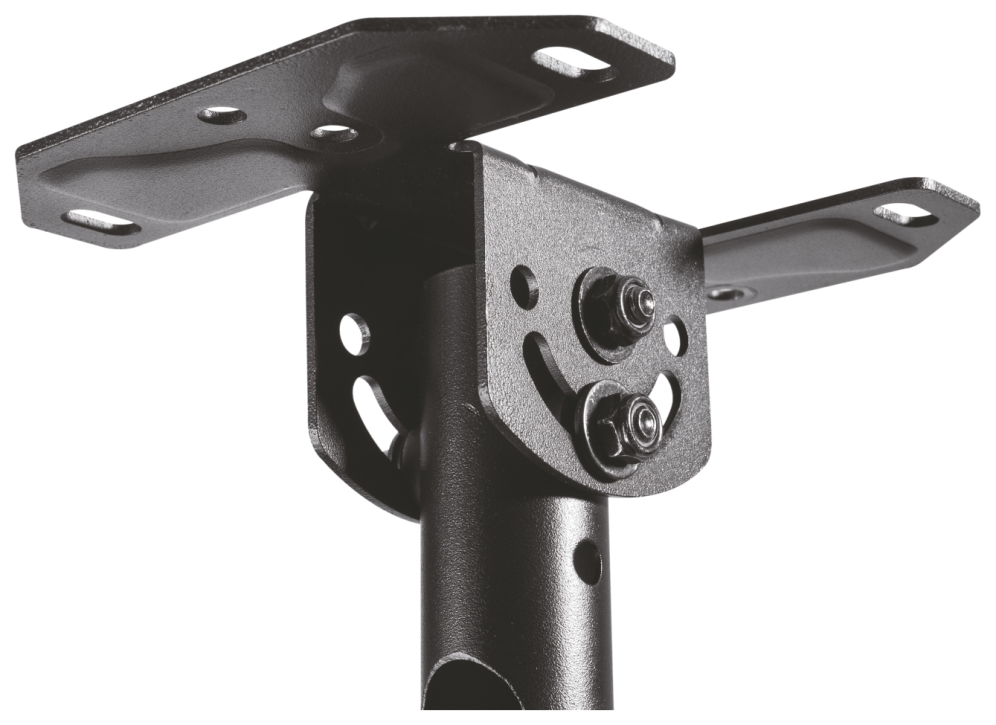 AISENS Soporte de techo giratorio, inclinable, extensible para monitor/TV 50kg de 23”-43”, Negro