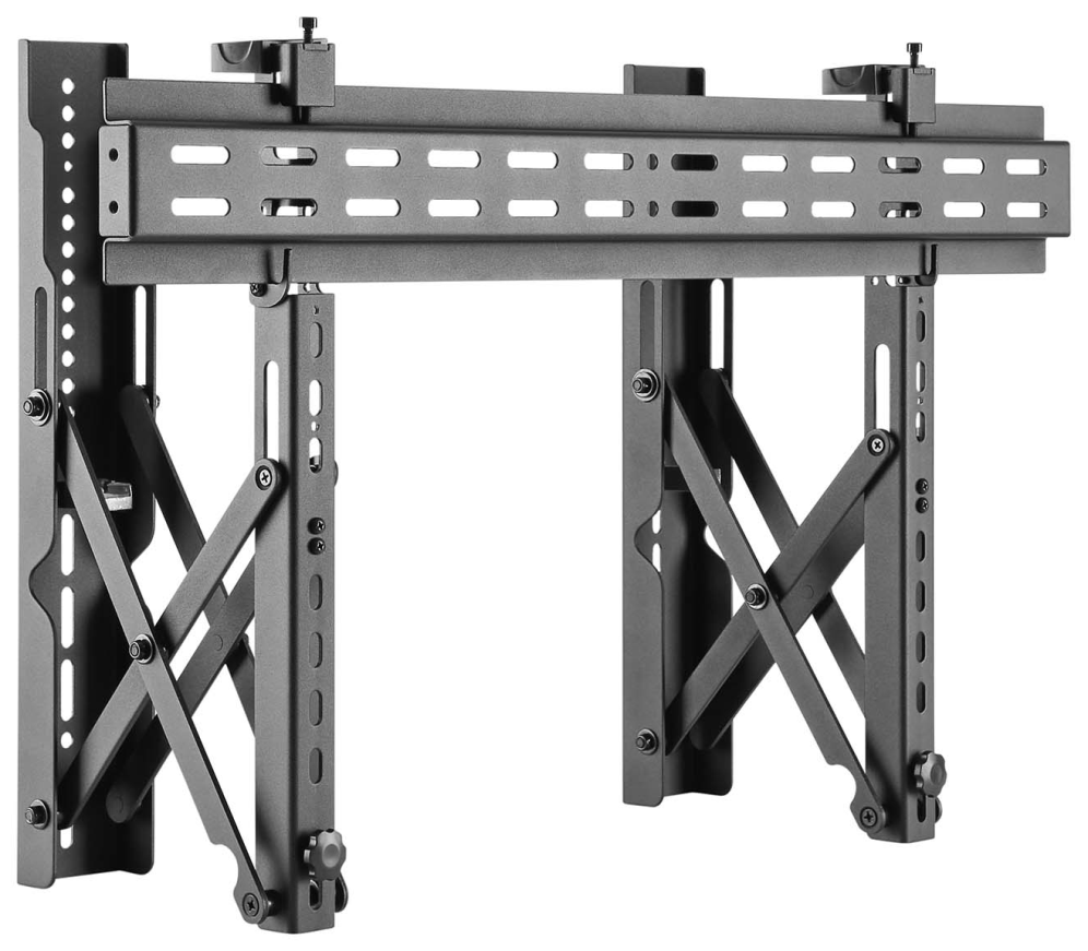 AISENS Soporte para Videowall Nivelable y Función Pop-Out para TV 45Kg de 37-70, Negro