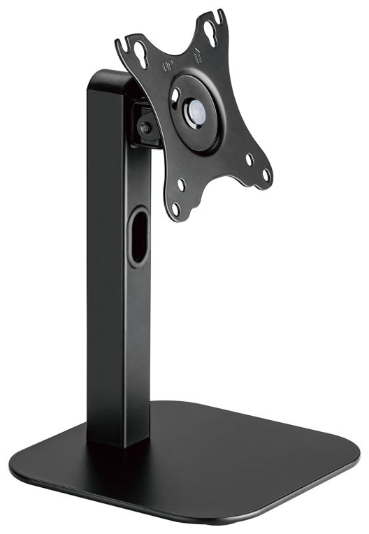 AISENS Soporte de Mesa Eco Giratorio e Inclinable Para Monitor/POS 2.5kg de 10"-24", Negro