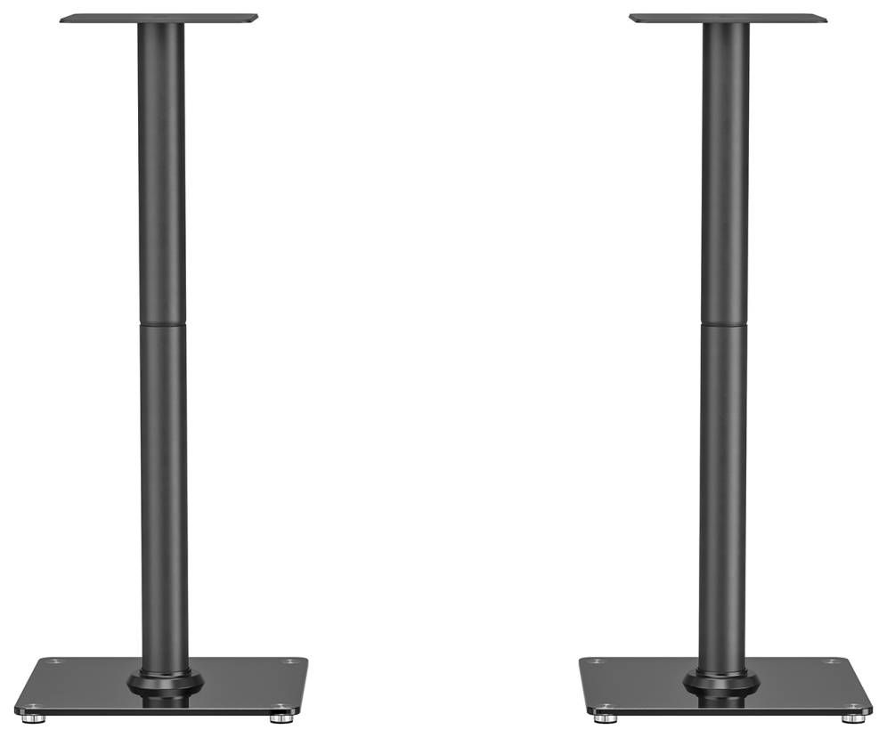 AISENS Soporte Universal De Suelo Para Altavoces, Negro