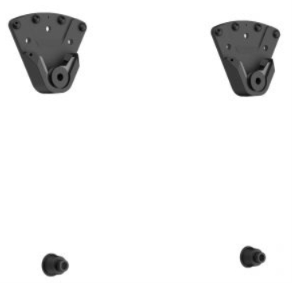Ewent EW1500 soporte para TV 2,54 m (100") Negro