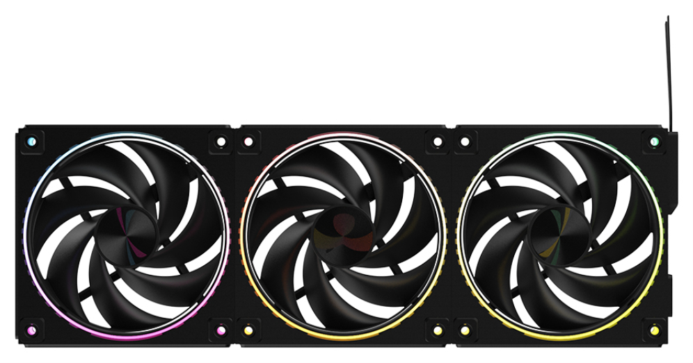 Zalman ZM-DF120 BLACK sistema de refrigeración para ordenador Placa base Ventilador 12,4 cm Negro 1 pieza(s)