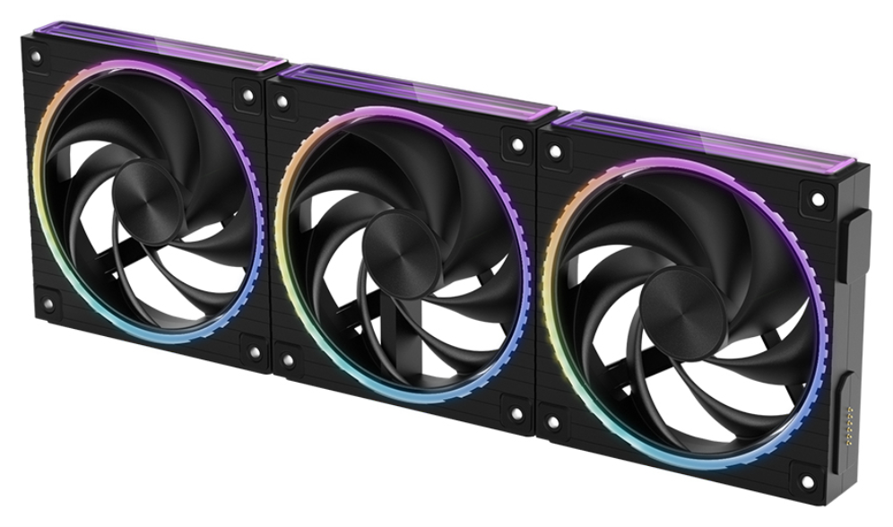 Zalman ZM-DF120 BLACK sistema de refrigeración para ordenador Placa base Ventilador 12,4 cm Negro 1 pieza(s)