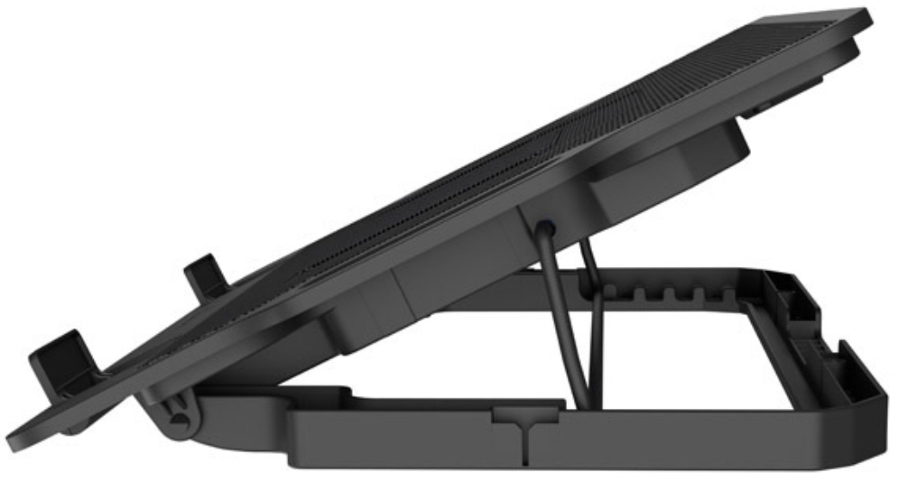 NATEC DIPPER 2 almohadilla fría 43,9 cm (17.3") 650 RPM Negro