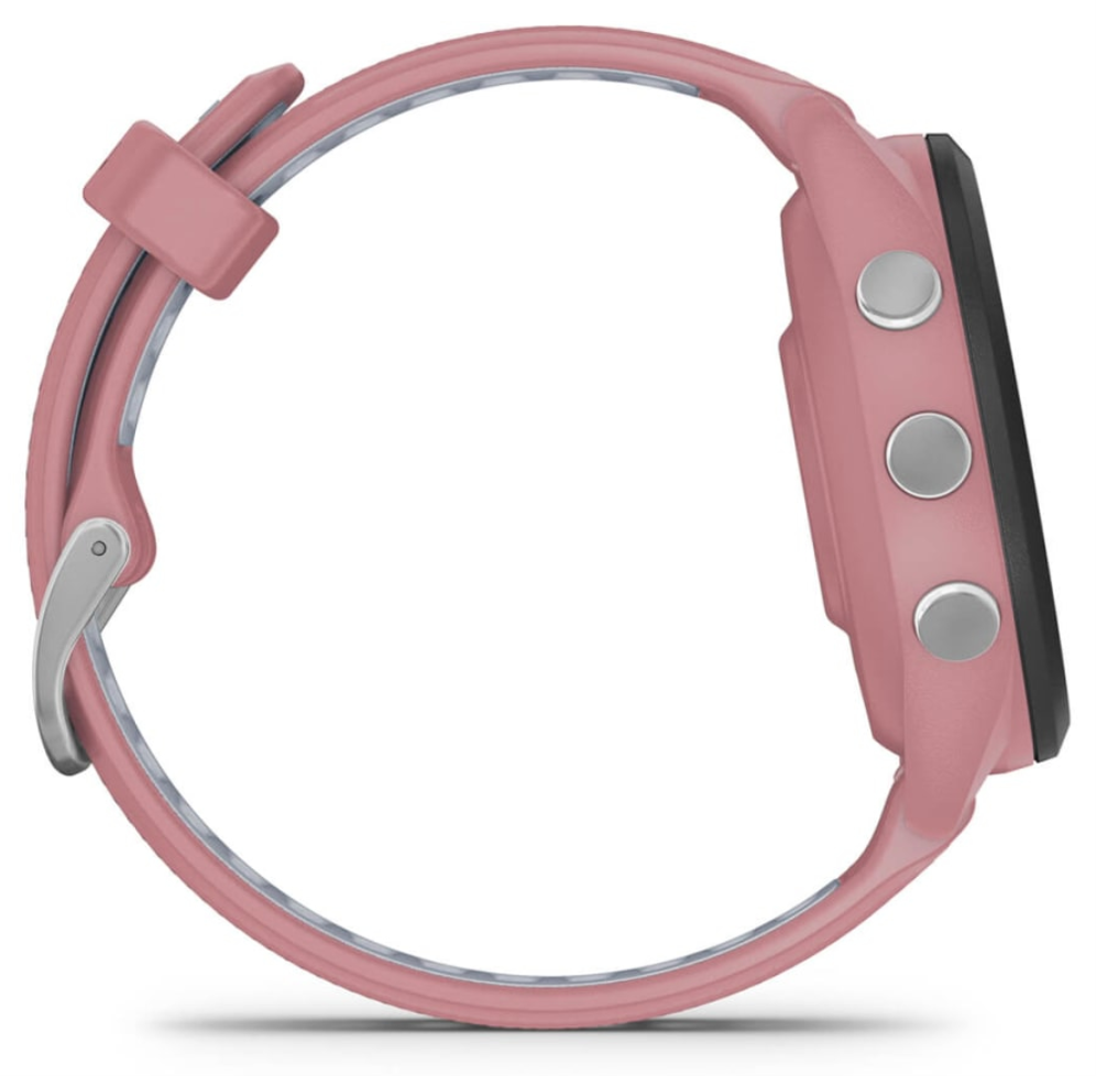 Garmin Forerunner 265S 2,79 cm (1.1") AMOLED 42 mm Digital 360 x 360 Pixeles Pantalla táctil Negro, Rosa Wifi GPS (satélite)