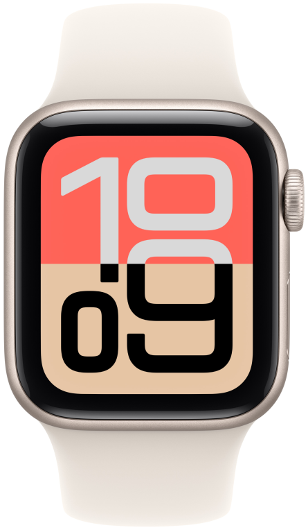 Apple Watch SE (3nd generation) OLED 40 mm Digital 324 x 394 Pixeles Pantalla táctil 5G Beige Wifi GPS (satélite)