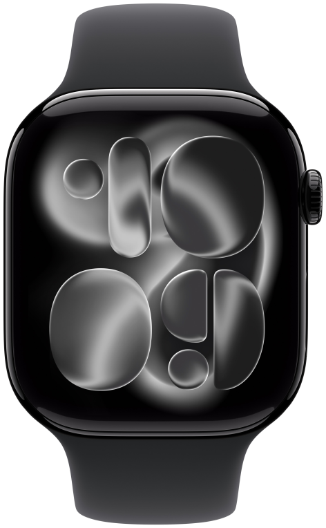 Apple Watch Series 11 OLED 46 mm Digital 416 x 496 Pixeles Pantalla táctil 5G Negro Wifi GPS (satélite)