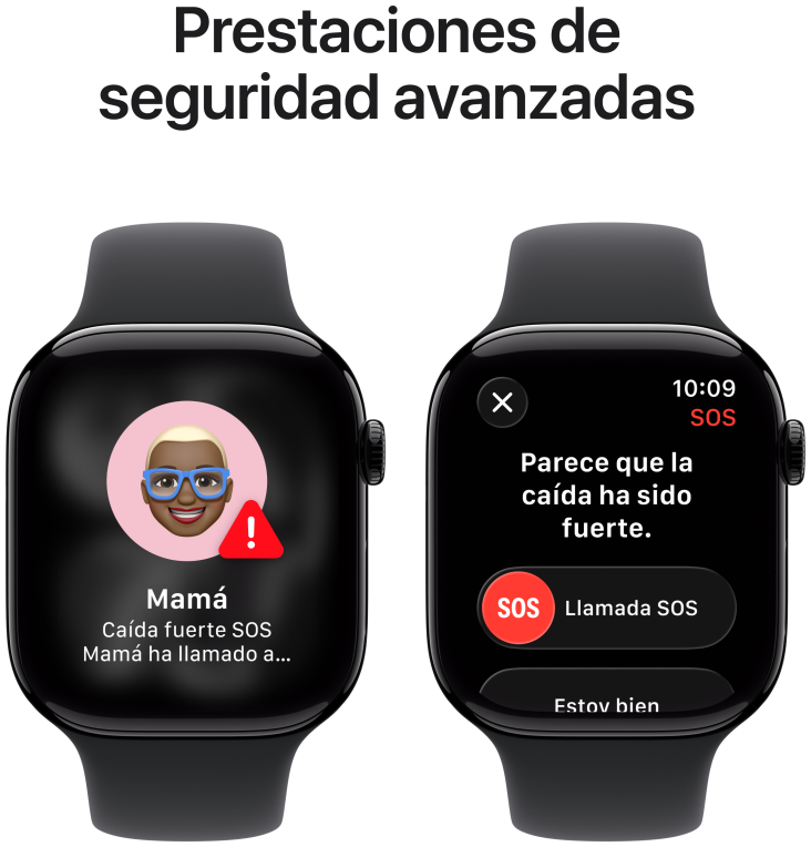 Apple Watch Series 11 OLED 46 mm Digital 416 x 496 Pixeles Pantalla táctil 5G Negro Wifi GPS (satélite)