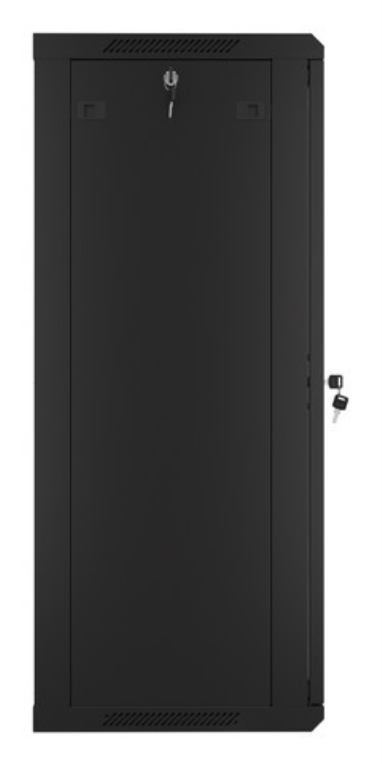 Lanberg WF01-6422-10B armario rack 22U Bastidor de pared Negro