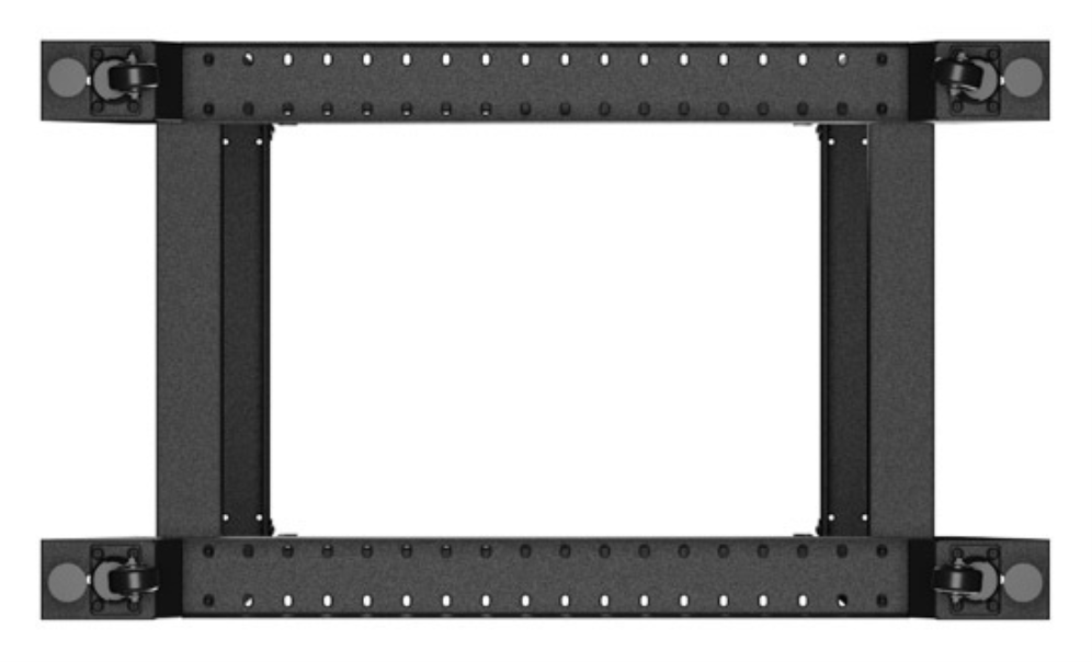 Lanberg OR01-6032-B armario rack 32U Rack o bastidor independiente Negro