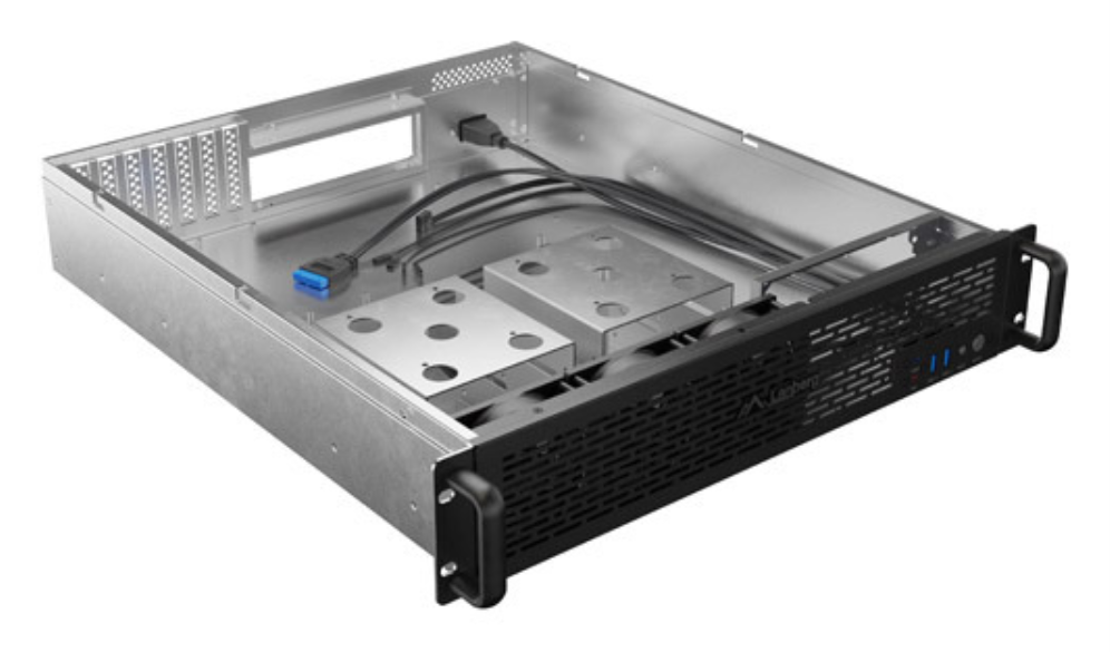 Lanberg SC01-5202-12B plataforma de infraestructura modular Bastidor (2U) 0 GB
