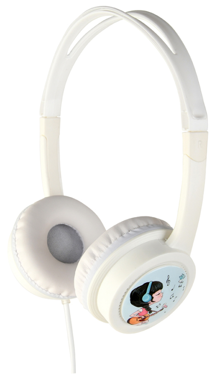 Gembird MHP-JR-W auricular y casco Auriculares Alámbrico Diadema Música Blanco